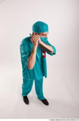 FALCO DOCTOR STANDING POSE WITH KNIFE